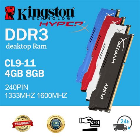 ddr3 4gb ram price for desktop 1333mhz|【24H SENT】Kingston Hyperx 4GB/8GB Desktop RAM DDR3 .